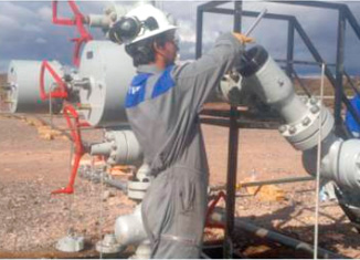First Shale Gas Well begins production
